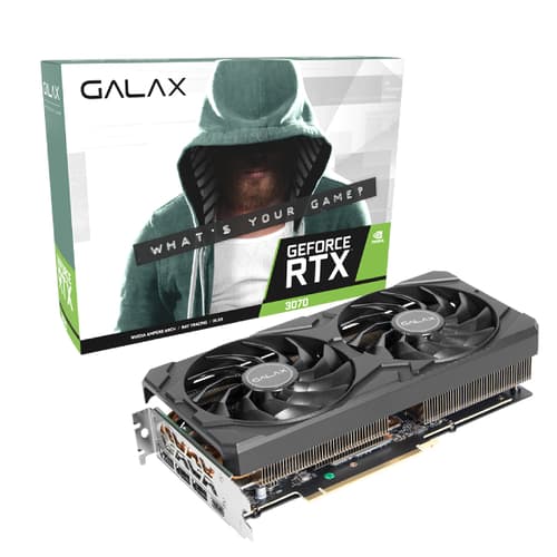Galax RTX 3070 LHR (1-Click OC) 8GB Graphics Card